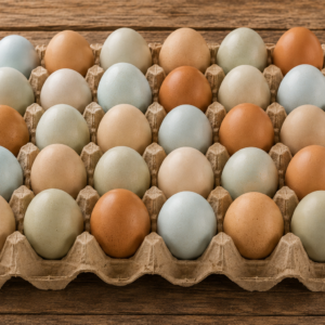 Huevos de Gallina Araucana – Bandeja de 30 Unidades